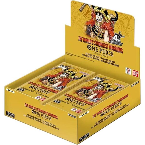 The World's Strongest Warriors Booster Box  (OP17)